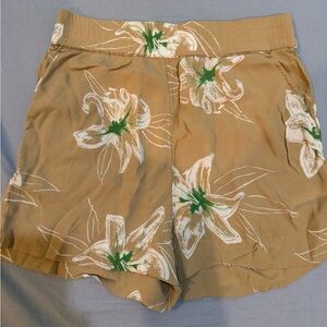 Brixton Floral Tan Women's Shorts